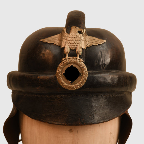 GERMAN WWII NSKK MOTORCYCLE HELMET – Regimentals Militaria Museum