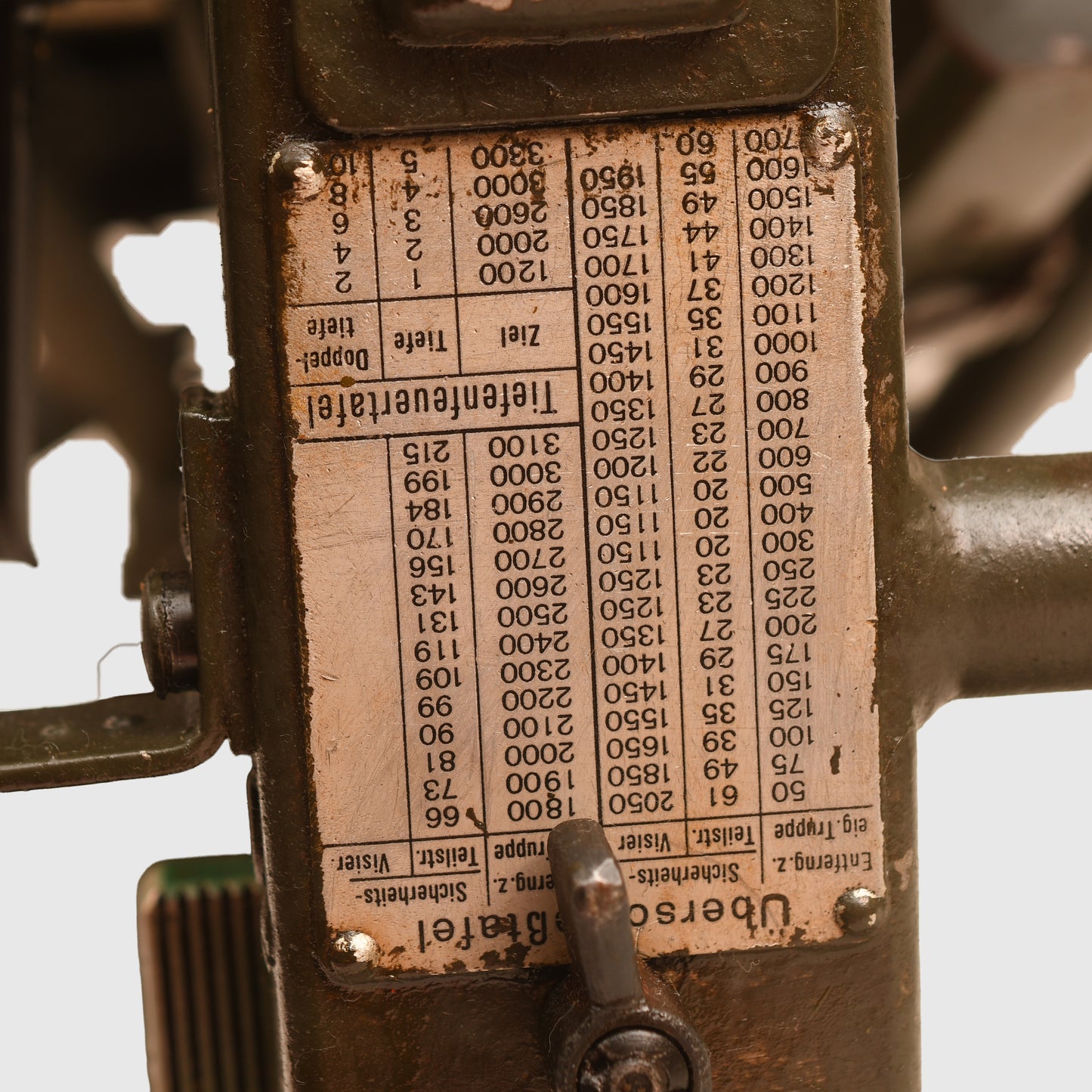 GERMAN WWII MG34 LAFETTE MACHINE GUN MOUNT