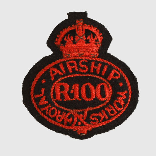 British WWI R100 Enlisted Ranks Airship Badge