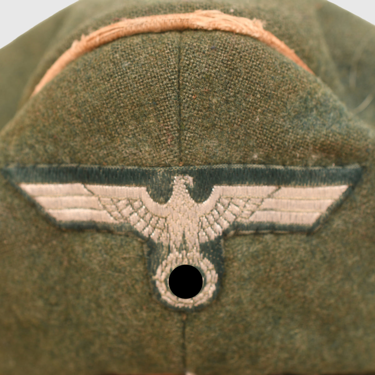 GERMAN WWII INFANTRY OFFICERS CRUSHER CAP