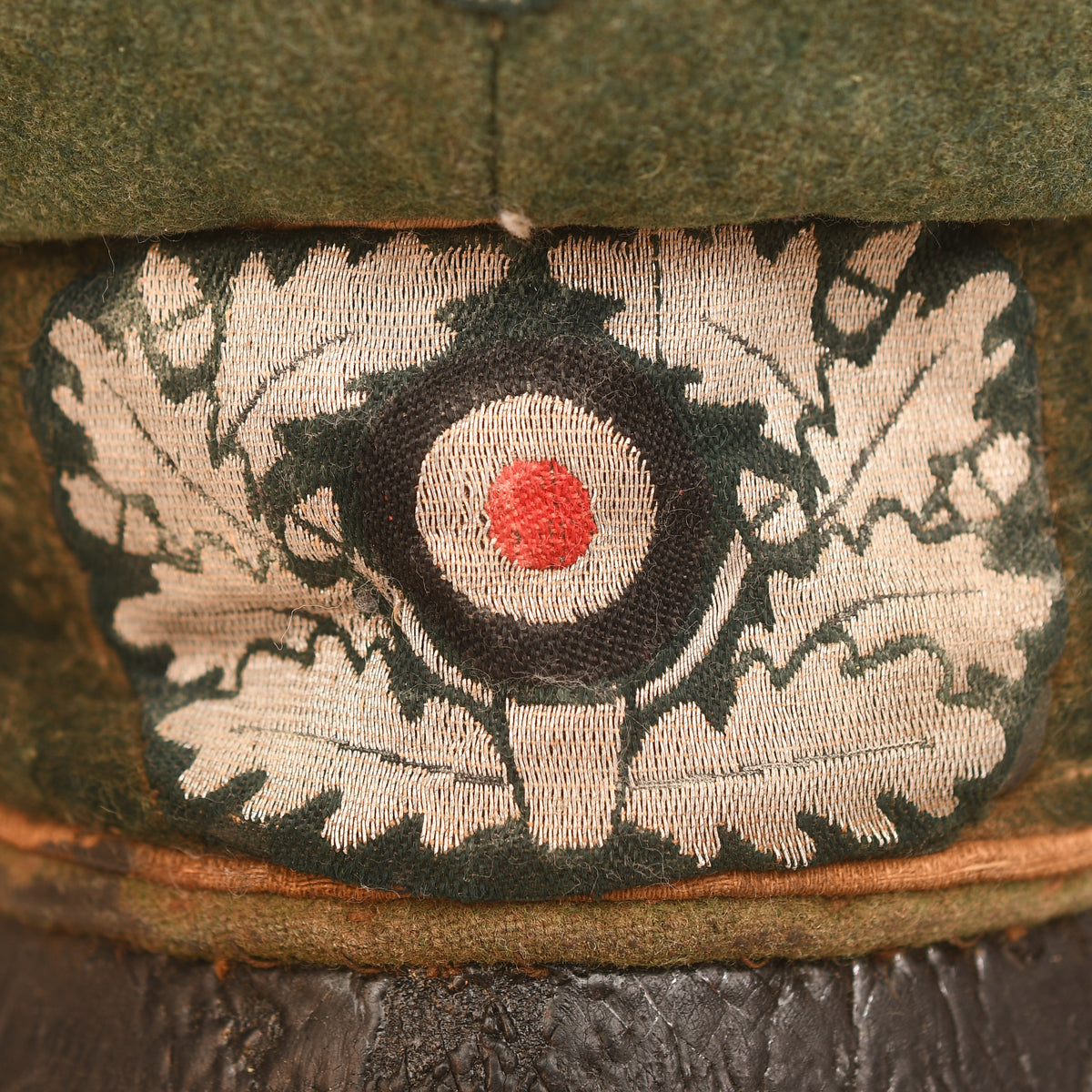 GERMAN WWII INFANTRY OFFICERS CRUSHER CAP