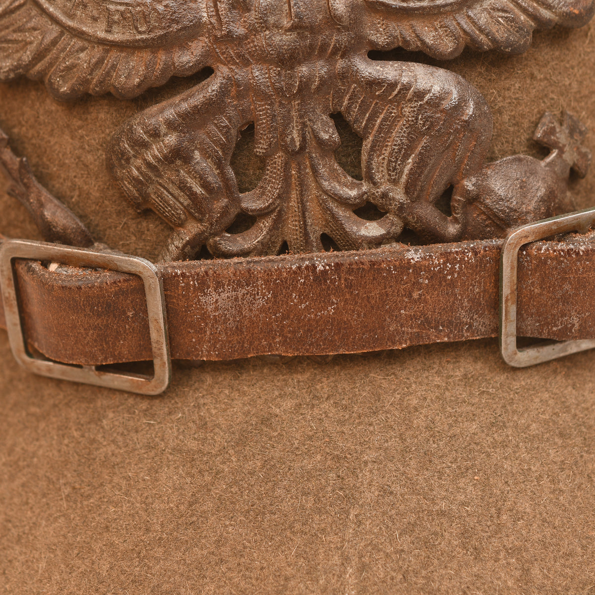 GERMAN WWI PRUSSIAN FELT PICKELHAUBE