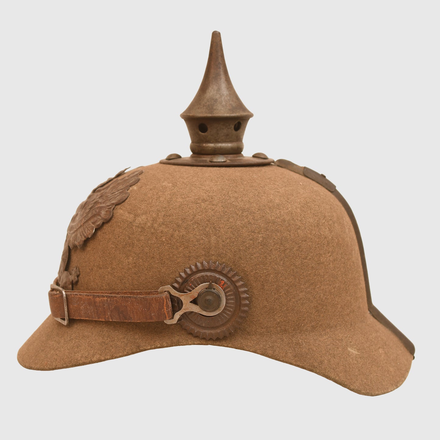 GERMAN WWI PRUSSIAN FELT PICKELHAUBE