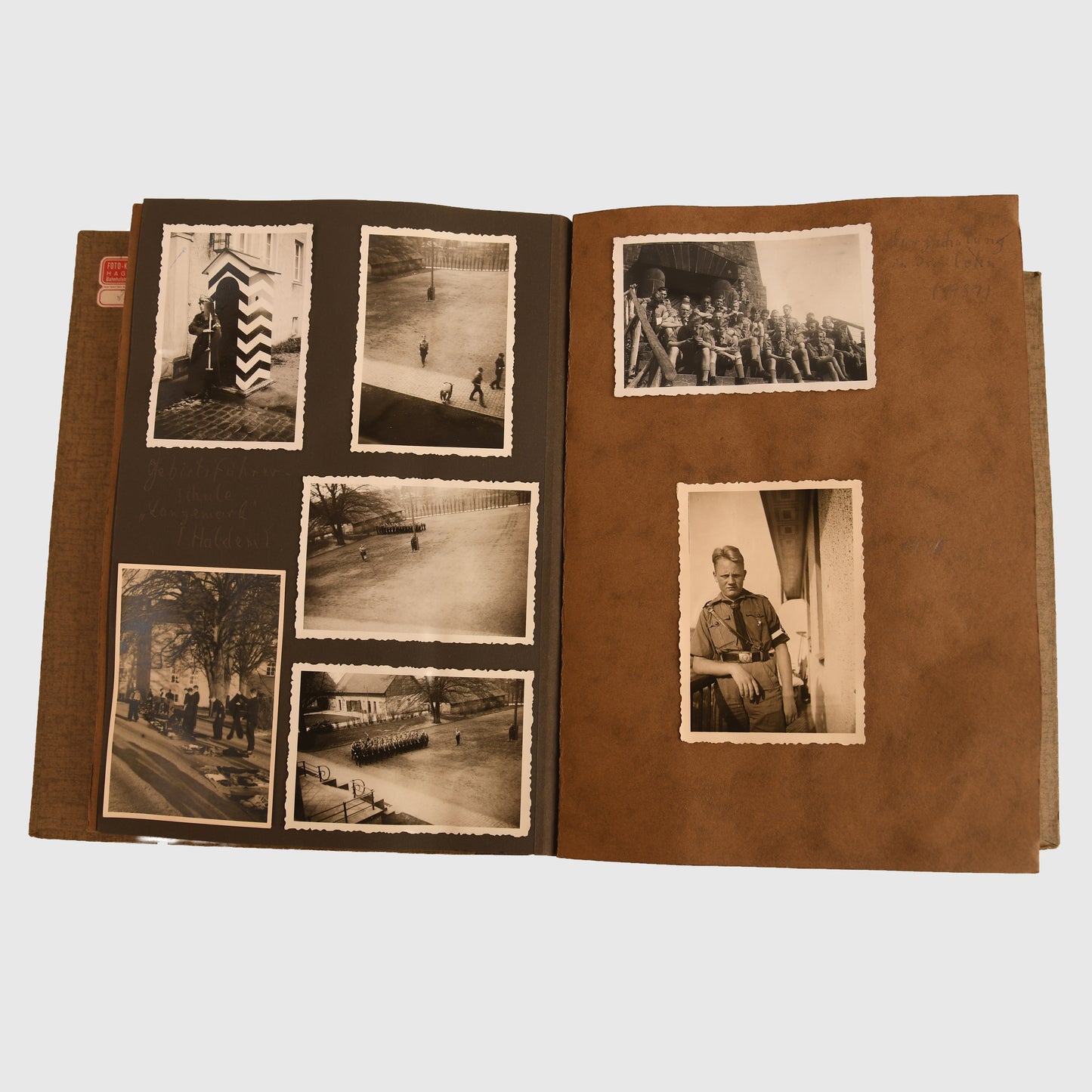 German WWII Grossdeutschland Paperwork Grouping