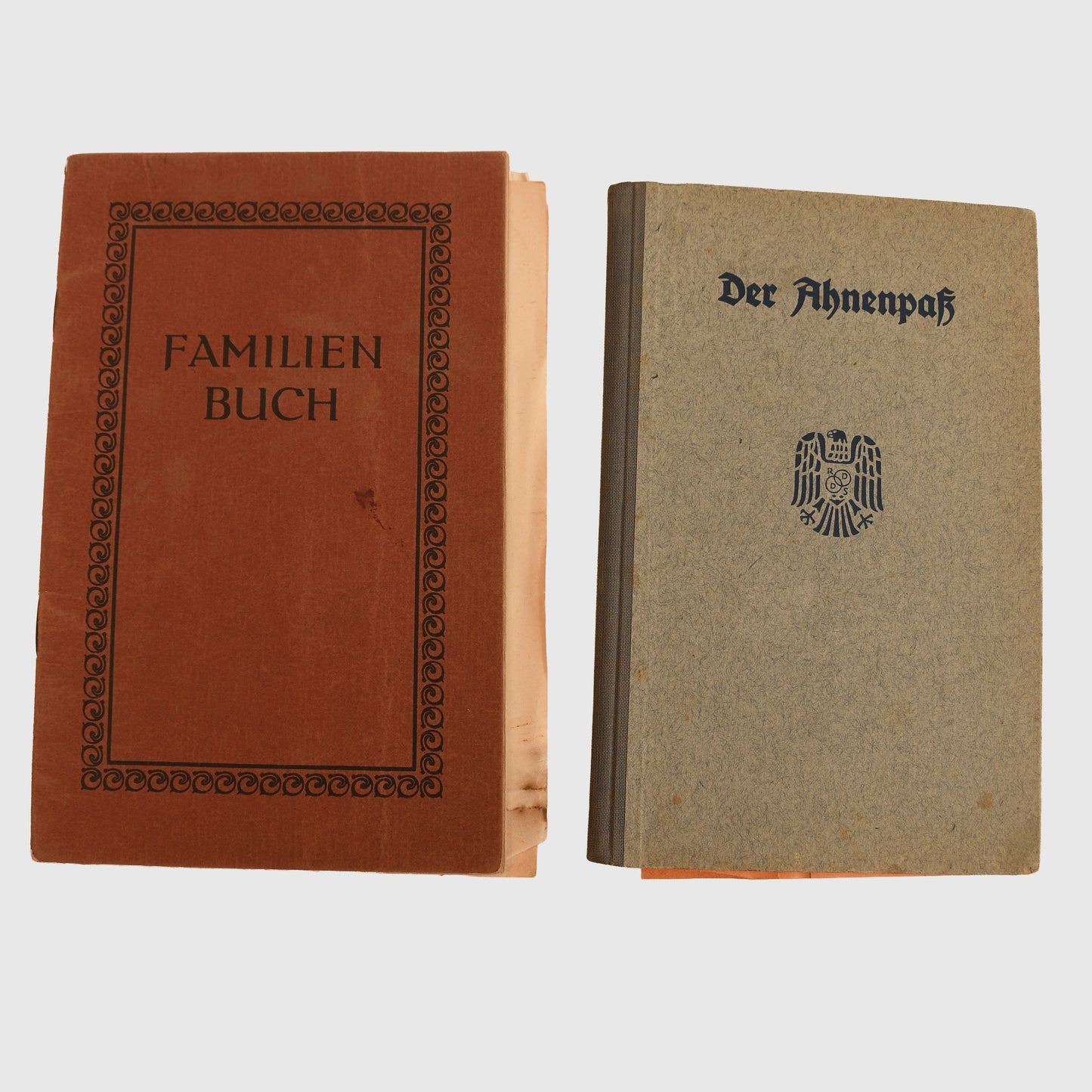 German WWII Grossdeutschland Paperwork Grouping