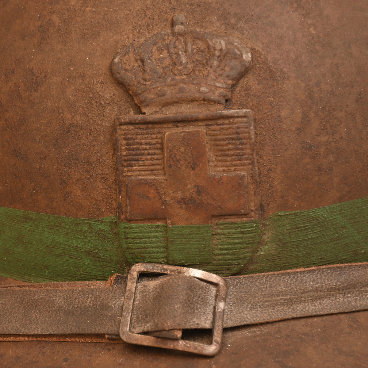 GREEK WWI TWO VERY SCARCE HELMETS OF WWI
