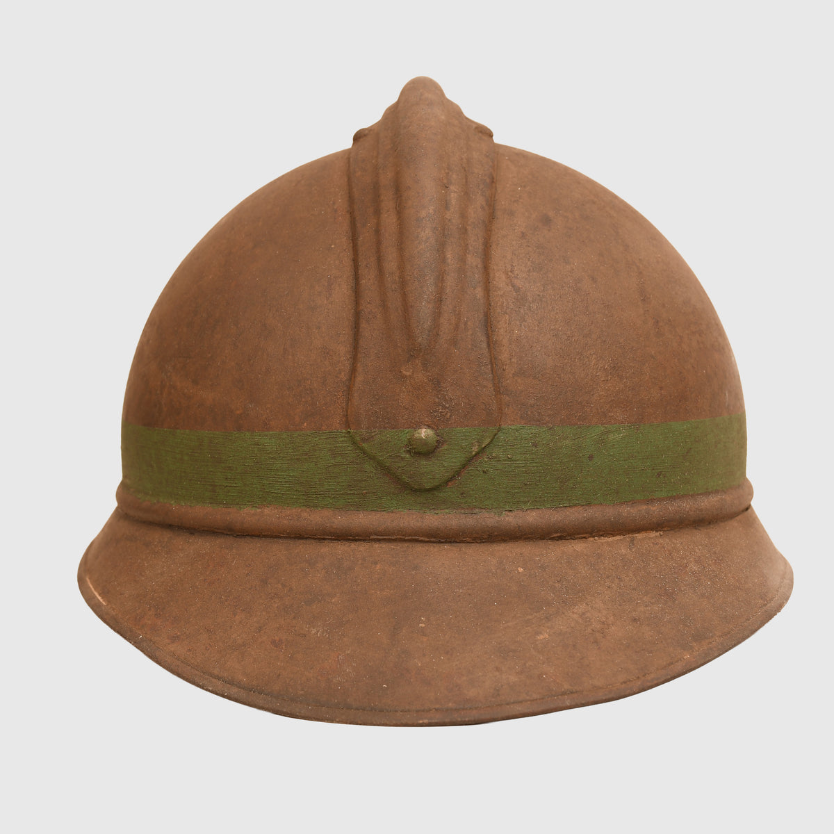 GREEK WWI TWO VERY SCARCE HELMETS OF WWI