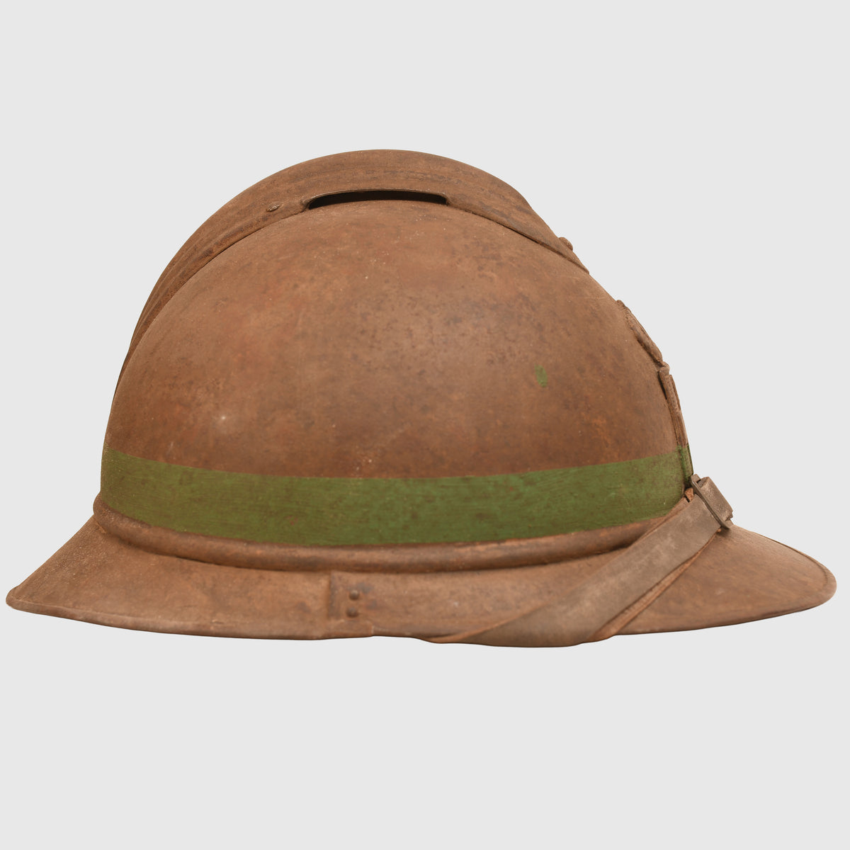 GREEK WWI TWO VERY SCARCE HELMETS OF WWI