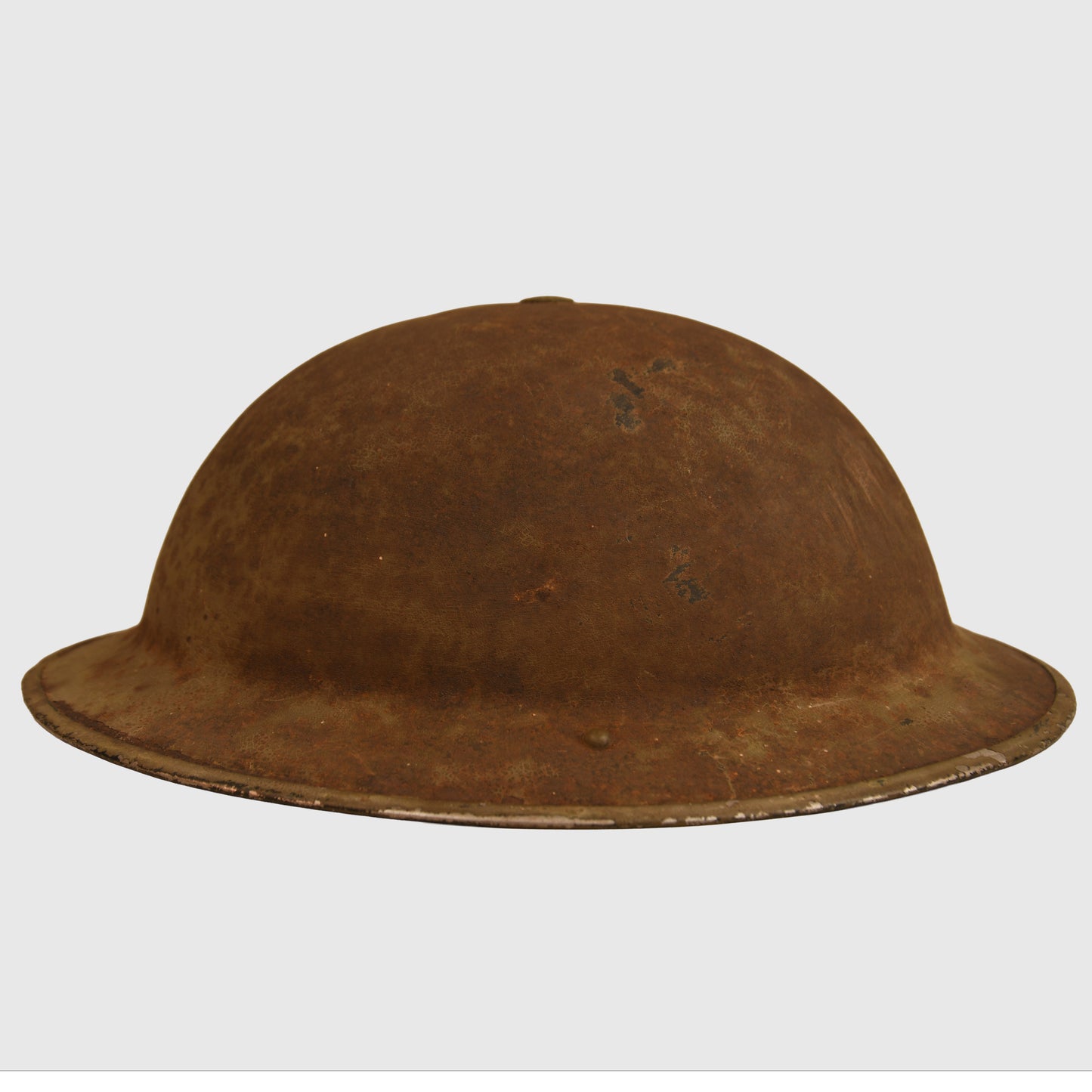 British WWII Brodie Combat Helmet