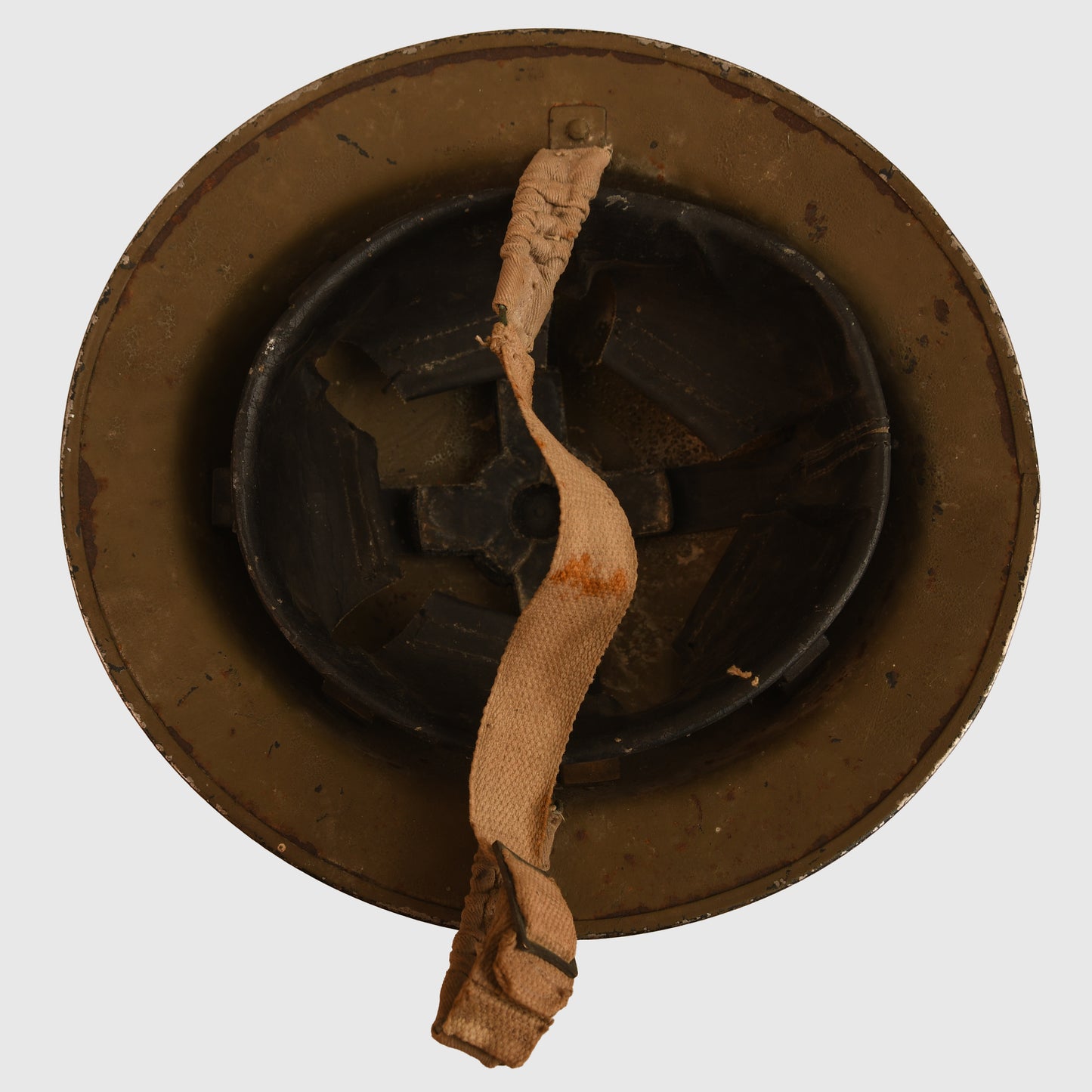 British WWII Brodie Combat Helmet