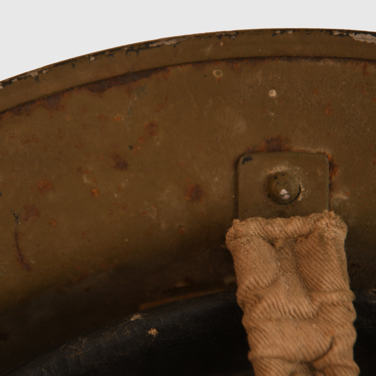 British WWII Brodie Combat Helmet