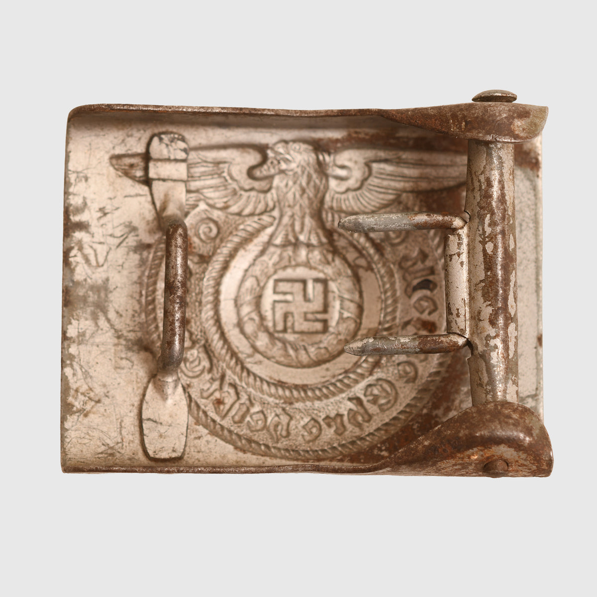 GERMAN WWII WAFFEN SS ENLISTED MANS BELT BUCKLE