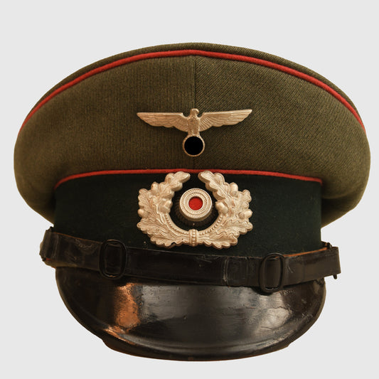 German WWII Army Panzer Man’s or NCO Visor Cap