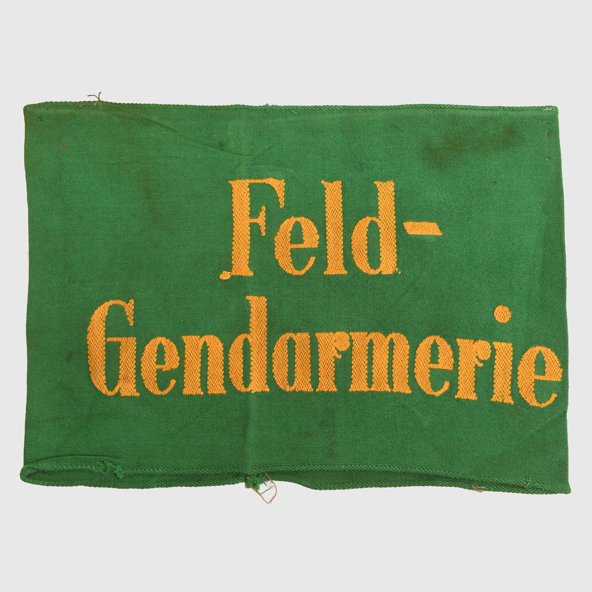 GERMAN WWII FELDGENDARMERIE ARMBAND