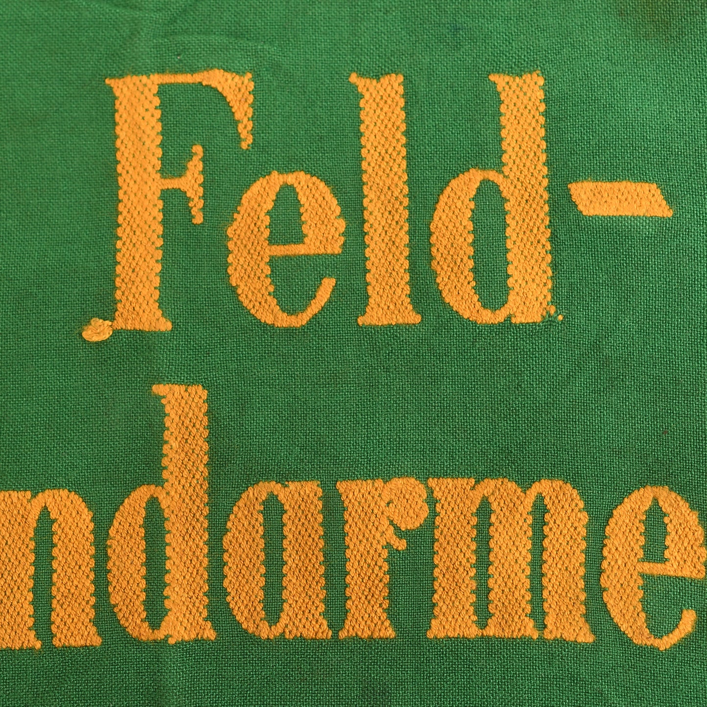 GERMAN WWII FELDGENDARMERIE ARMBAND