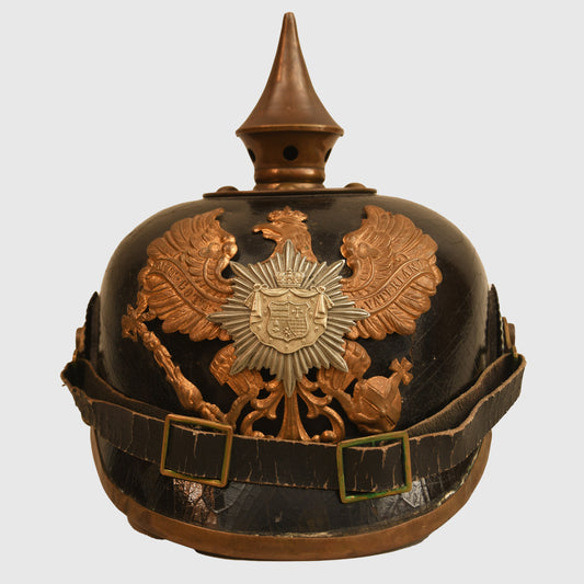 German WWI Oldenburg Infantry Regiment Enlisted Man’s Pickelhaube