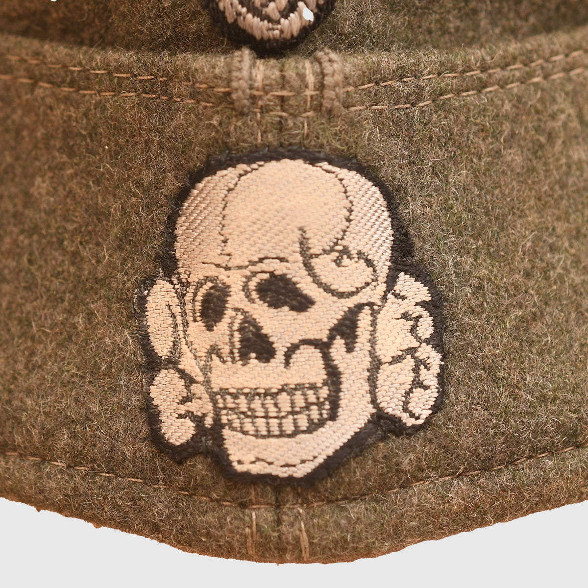 GERMAN WWII WAFFEN SS ENLISTED RANKS OVERSEAS CAP