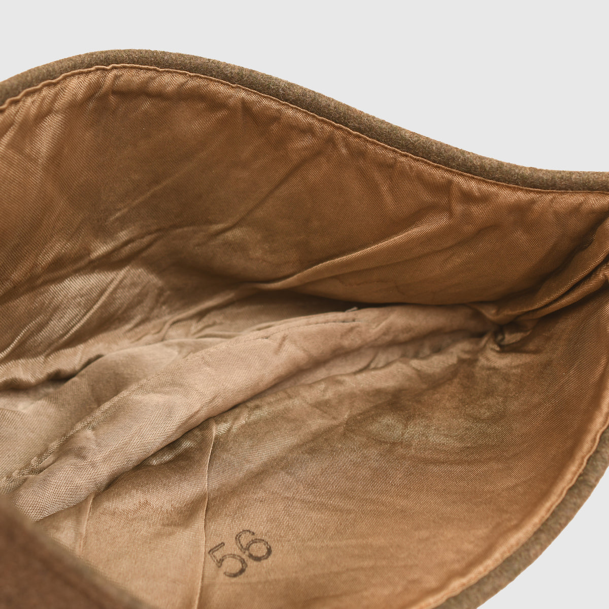 GERMAN WWII WAFFEN SS ENLISTED RANKS OVERSEAS CAP