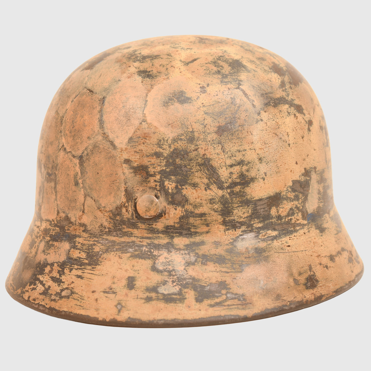 GERMAN WWII TROPICAL M.40 LUFTWAFFE SINGLE DECAL COMBAT HELMET