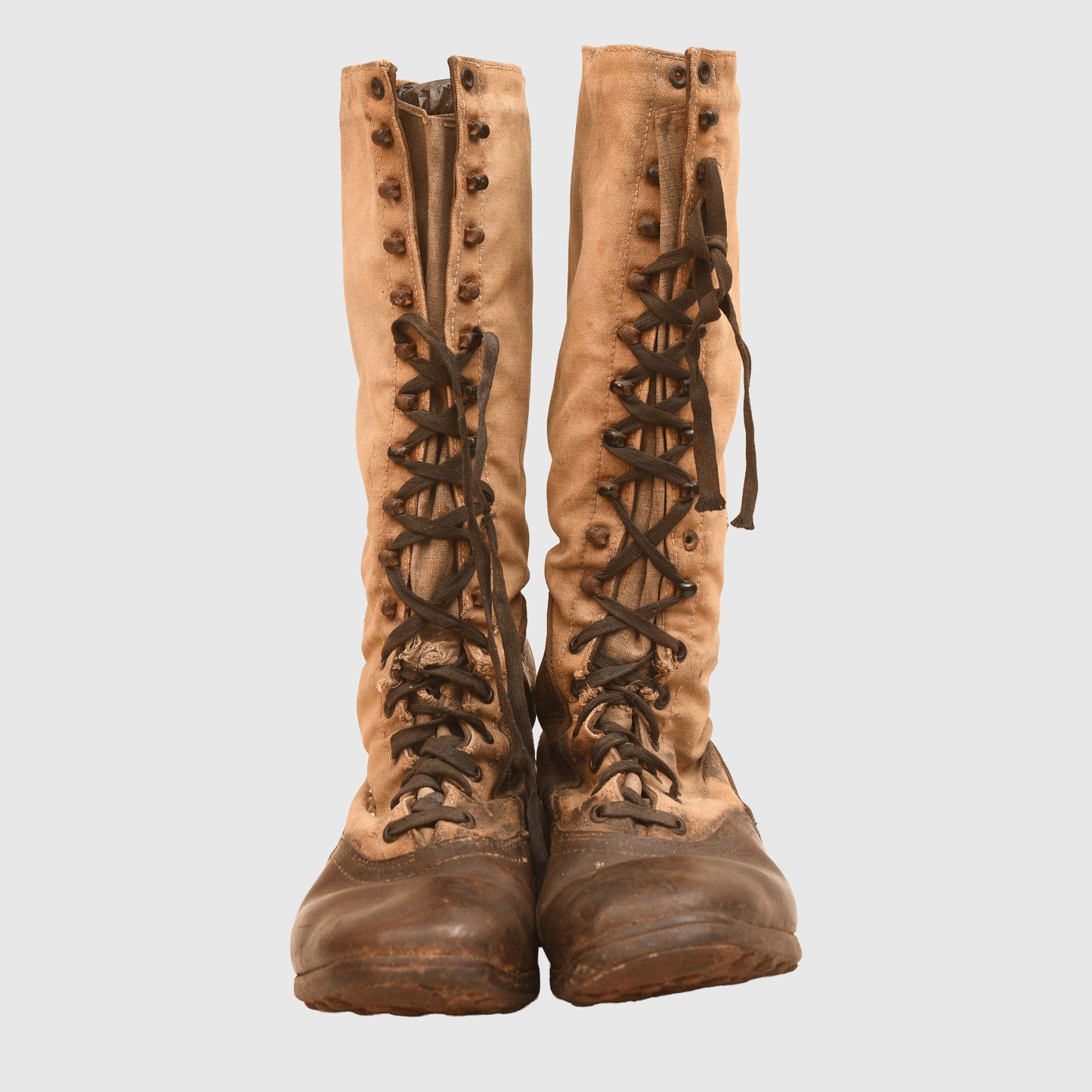 GERMAN WWII 3rd PATTERN AFRIKAKORPS HIGH BOOTS