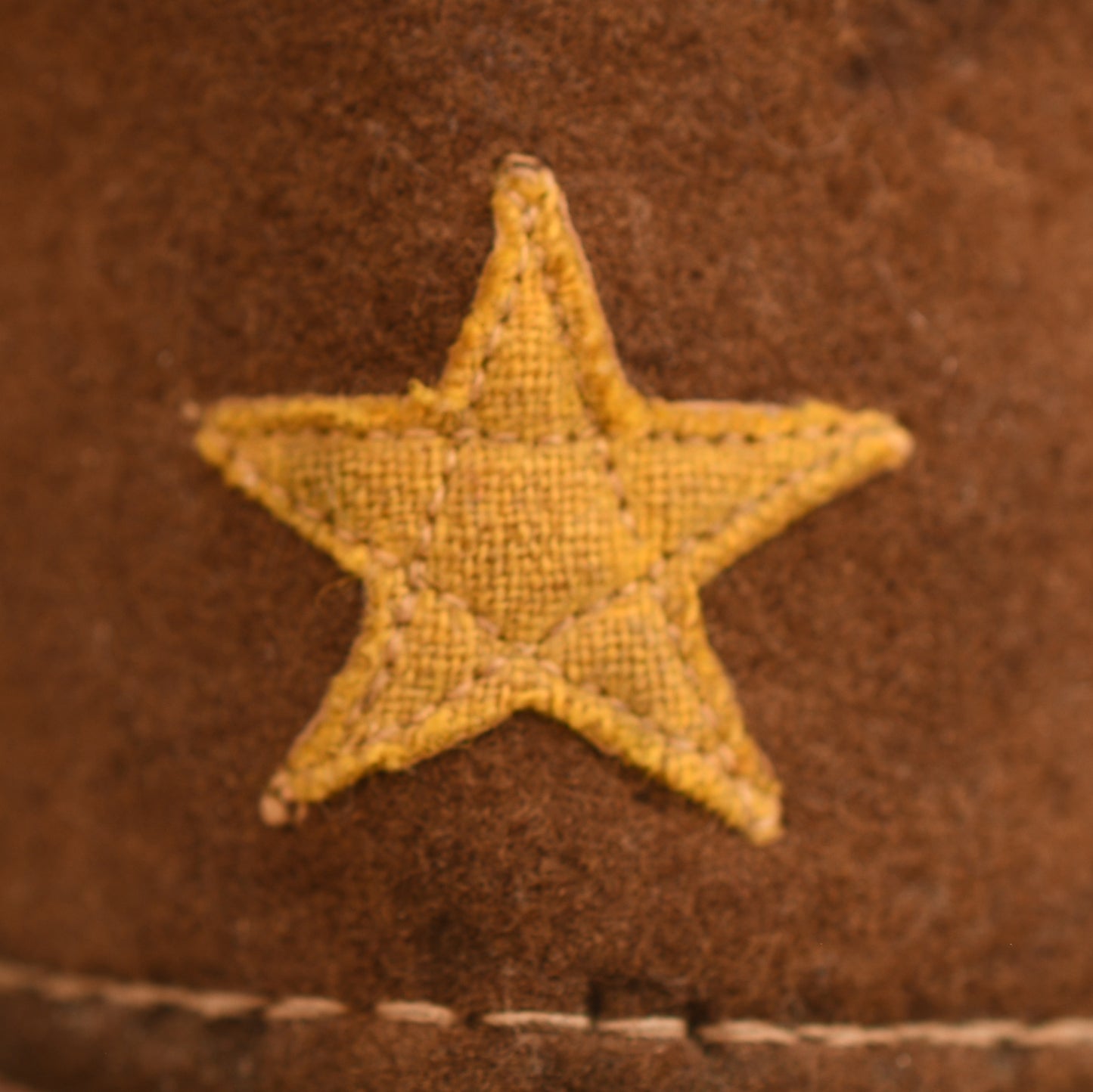 JAPANESE WWII EARLY ALL FELT FIELD CAP FOR AN ARMY ENLISTED MAN.