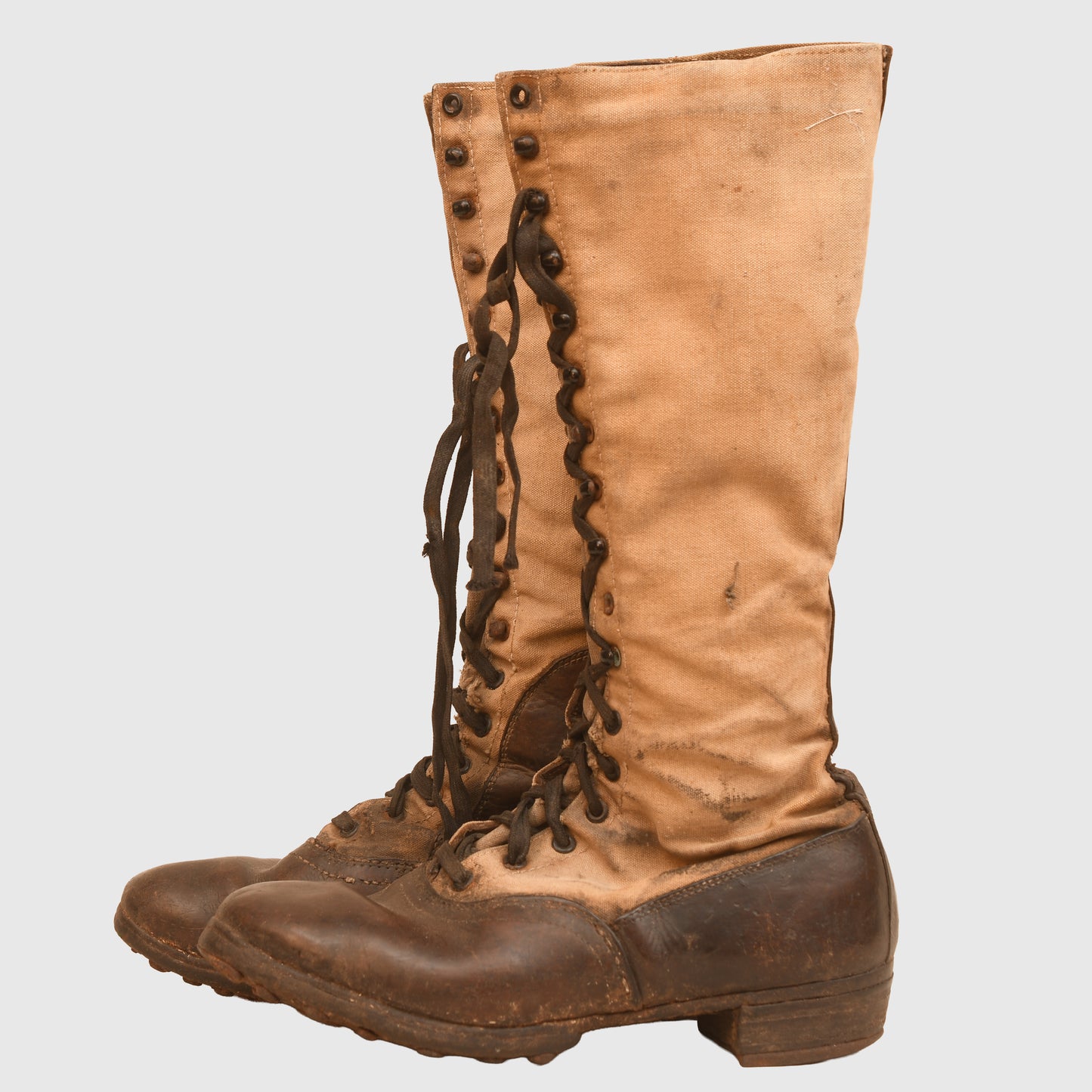 GERMAN WWII 3rd PATTERN AFRIKAKORPS HIGH BOOTS