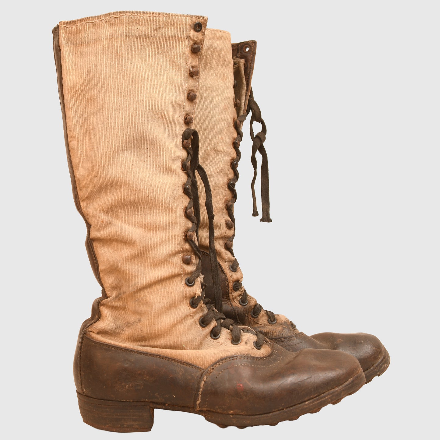 GERMAN WWII 3rd PATTERN AFRIKAKORPS HIGH BOOTS
