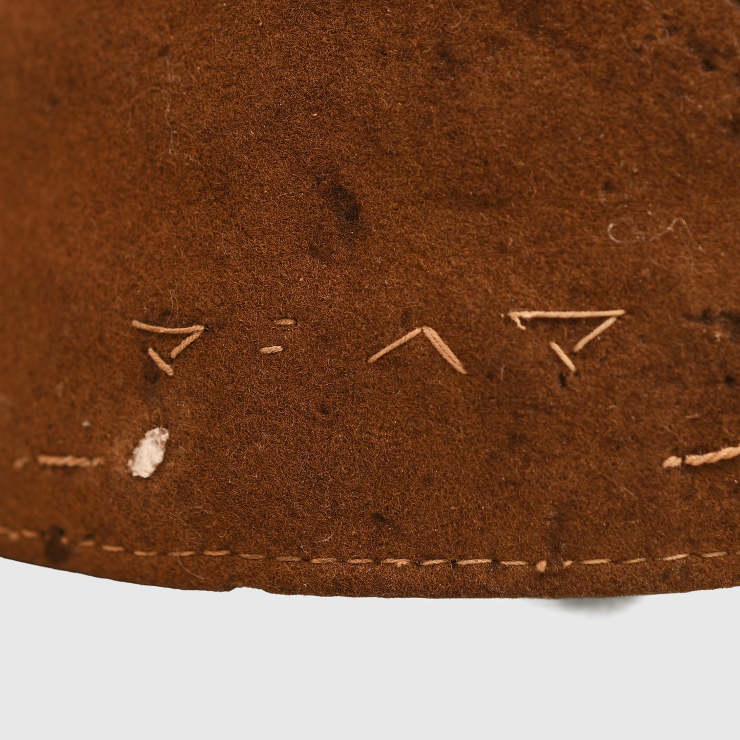 JAPANESE WWII EARLY ALL FELT FIELD CAP FOR AN ARMY ENLISTED MAN.