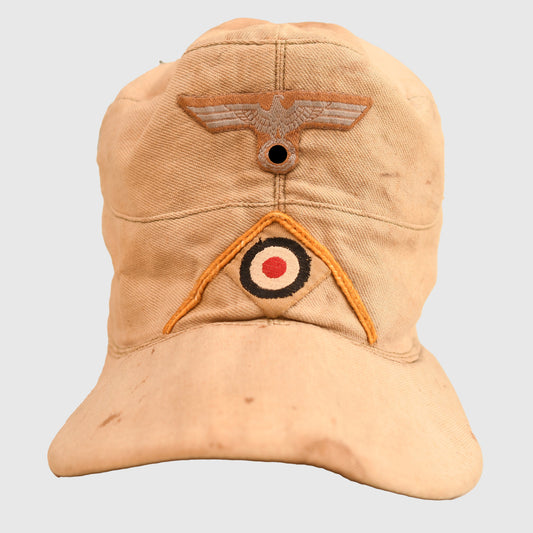 German WWII Afrikakorps M40 Visored Field Cap