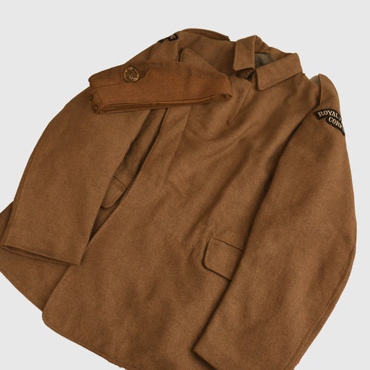 British WWI Royal Flying Corps Enlisted Ranks Tunic and Overseas Cap