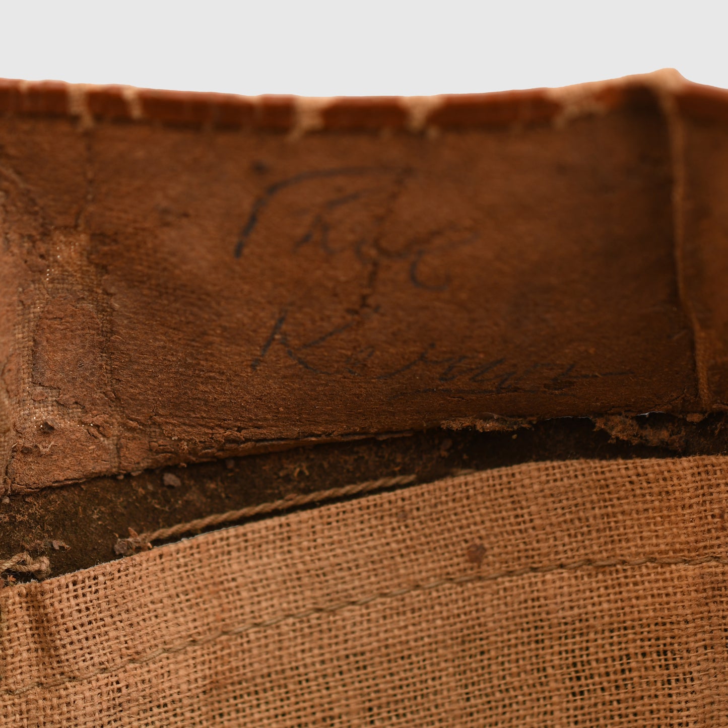 JAPANESE WWII EARLY ALL FELT FIELD CAP FOR AN ARMY ENLISTED MAN.