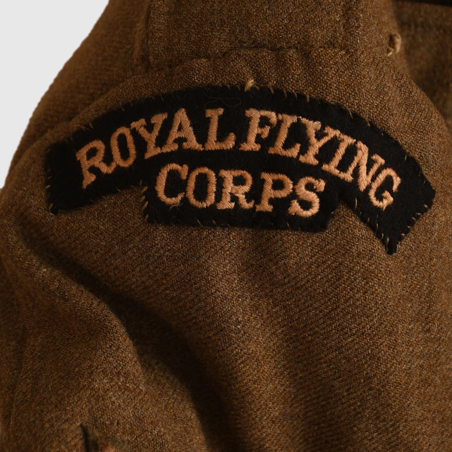 British WWI Royal Flying Corps Sergeant Observer's Plastron Fronted Tunic