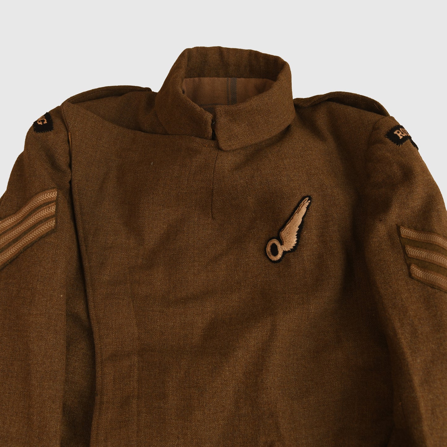 British WWI Royal Flying Corps Sergeant Observer's Plastron Fronted Tunic