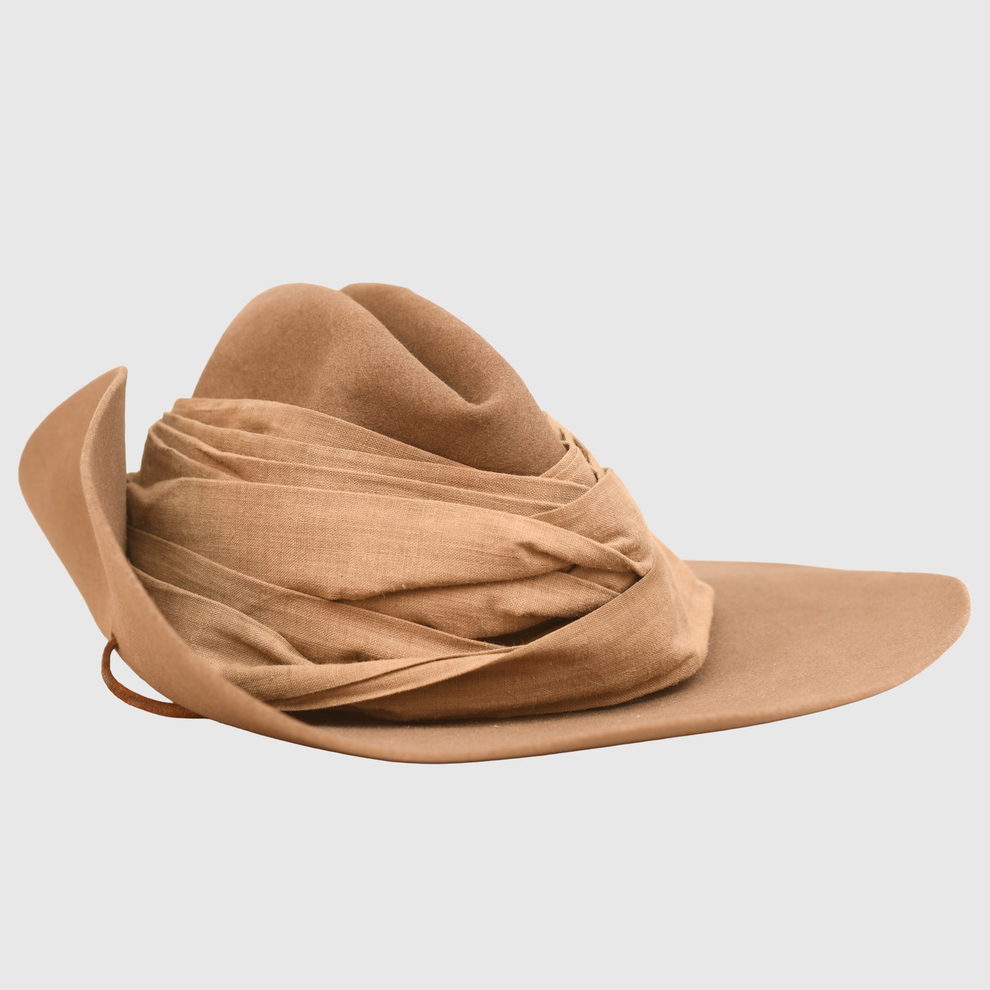 BRITISH WWII STAFF COLONELS TROPICAL SLOUCH HAT