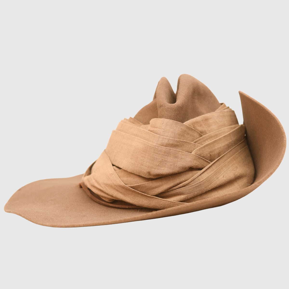 BRITISH WWII STAFF COLONELS TROPICAL SLOUCH HAT