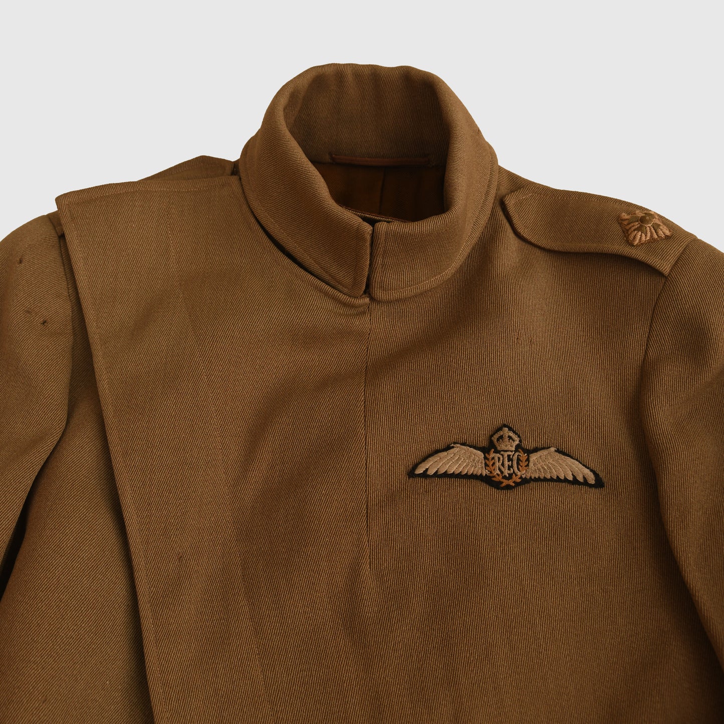 British WWI Royal Flying Corps Officers Plastron Fronted Tunic