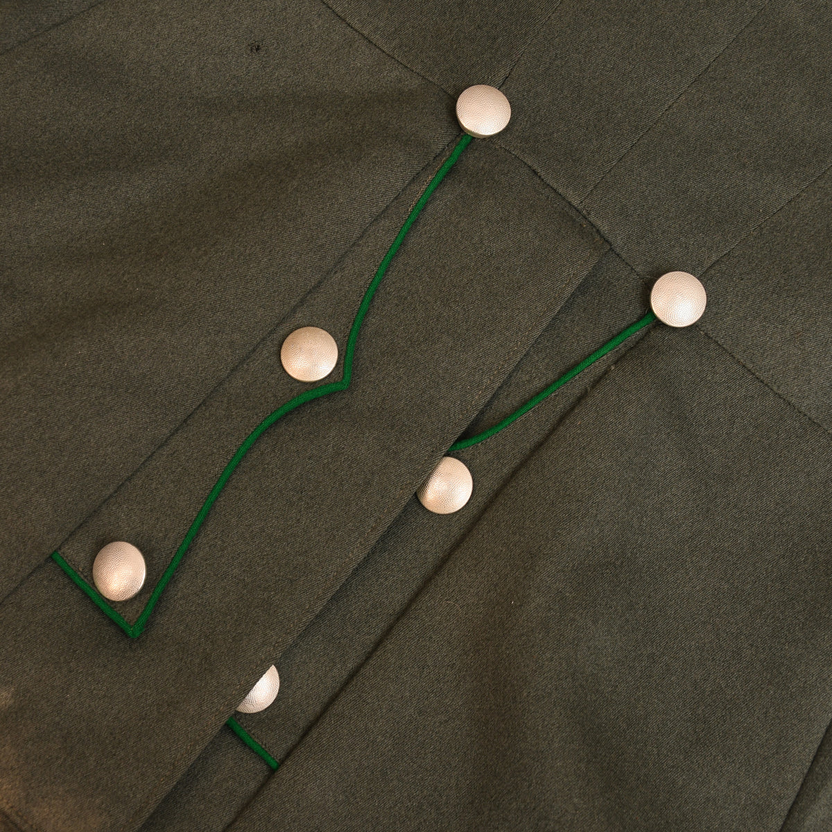 GERMAN WWII JAGER OFFICERS PARADE TUNIC