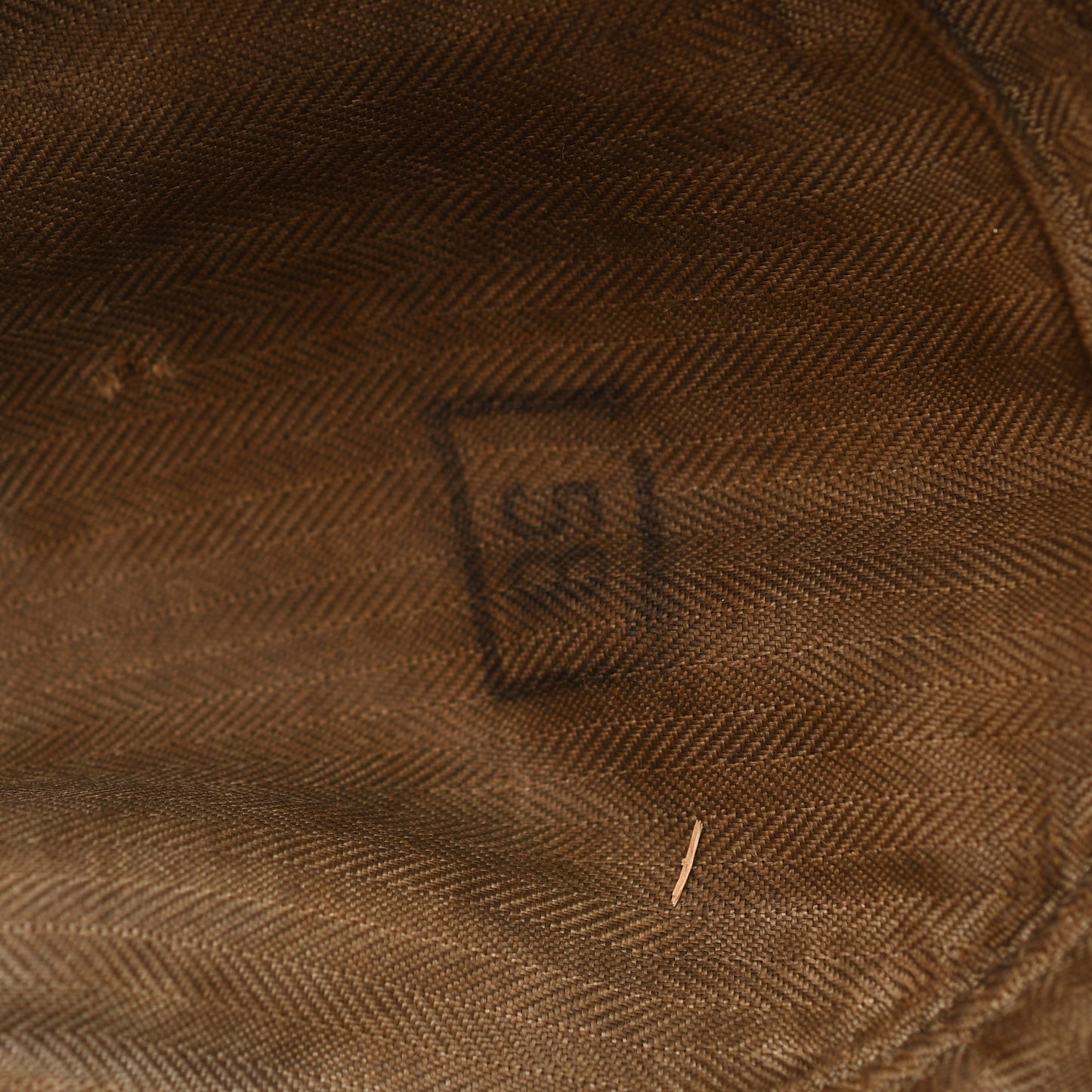 GERMAN WWII ARMY SINGLE BUTTON M.43 CAP