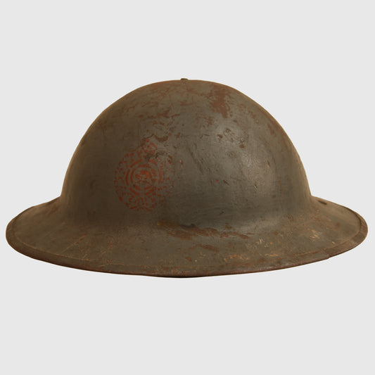 British WWI Canadian 3rd Division Engineers Brodie Helmet