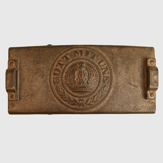 German WWI Prussian Telegraphers Belt Buckle
