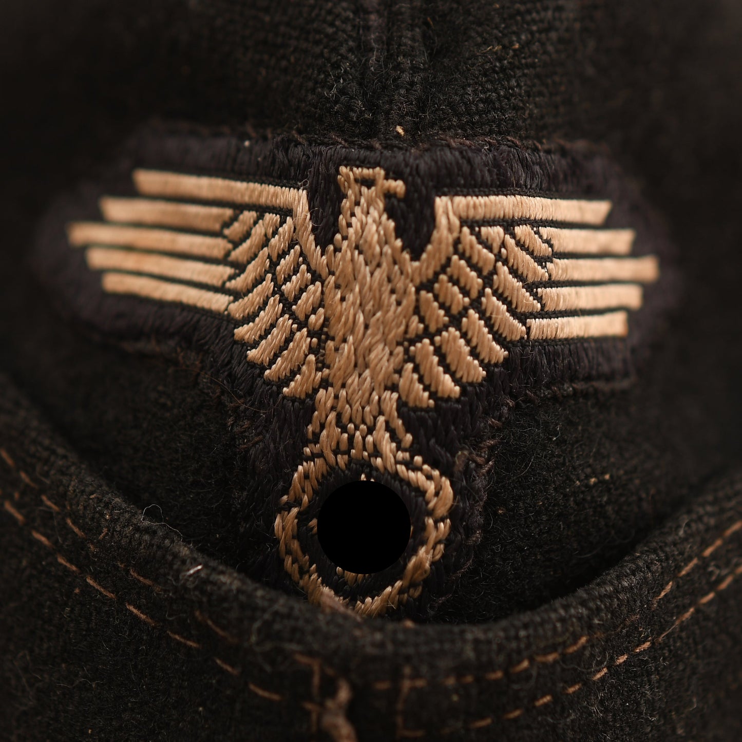 GERMAN WWII WAFFEN SS PANZER OVERSEAS CAP