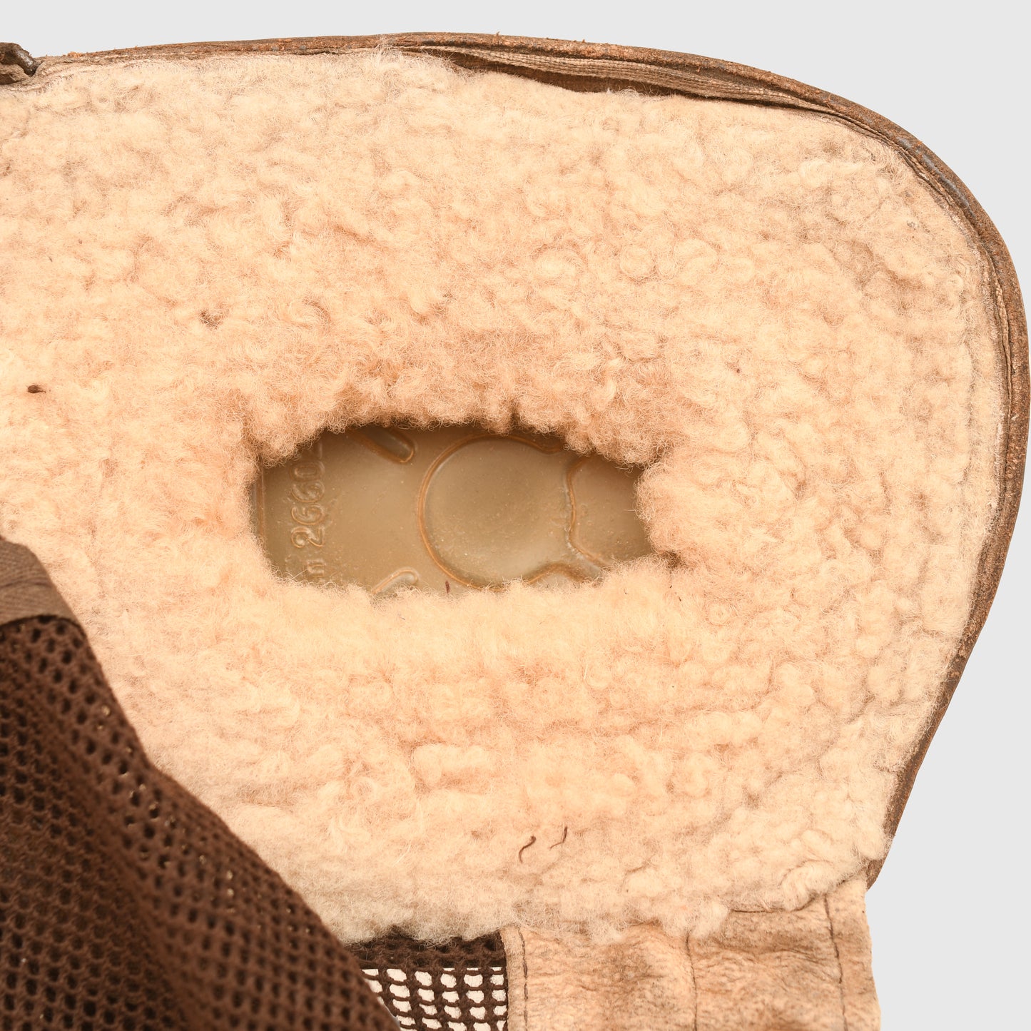 GERMAN WWII LUFTWAFFE SUMMER NETTING FLYING HELMET