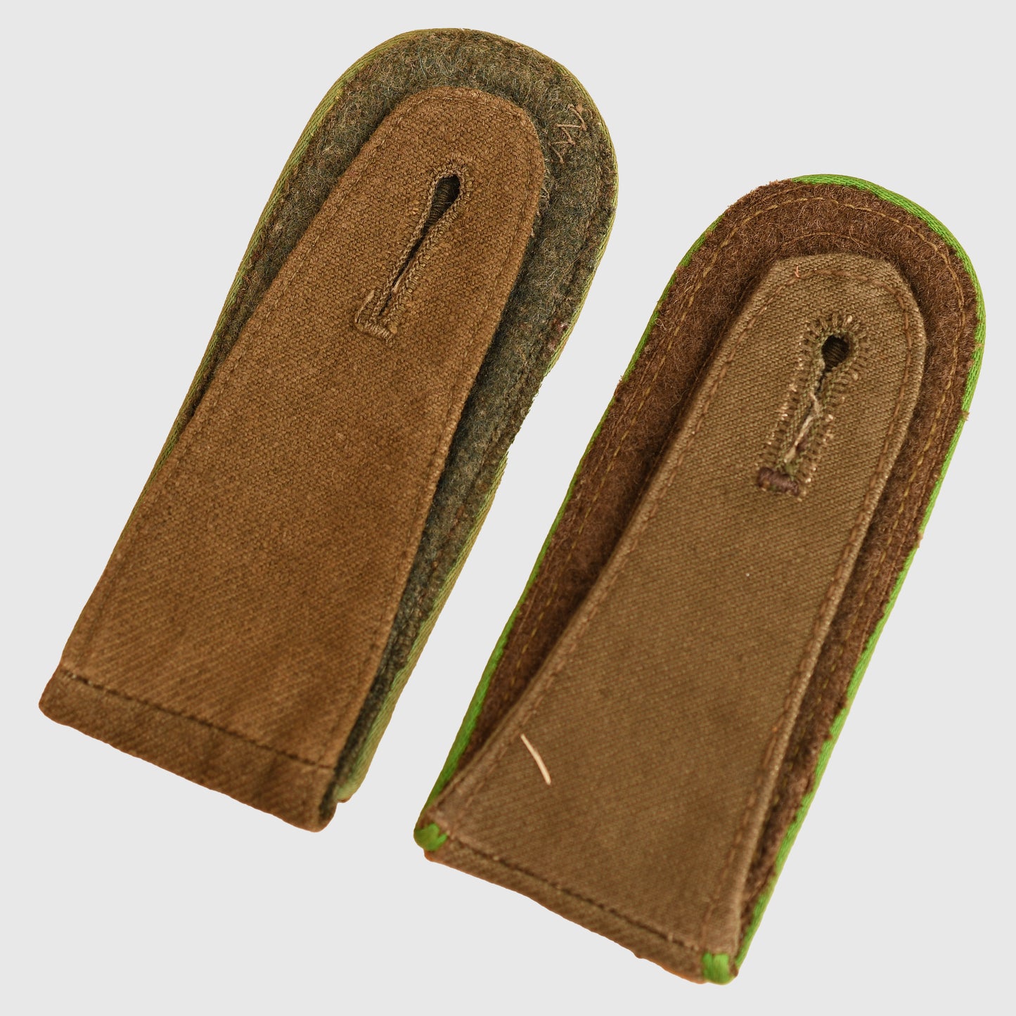 German WWII Panzer Grenadier Tropical NCO’s Shoulder Boards