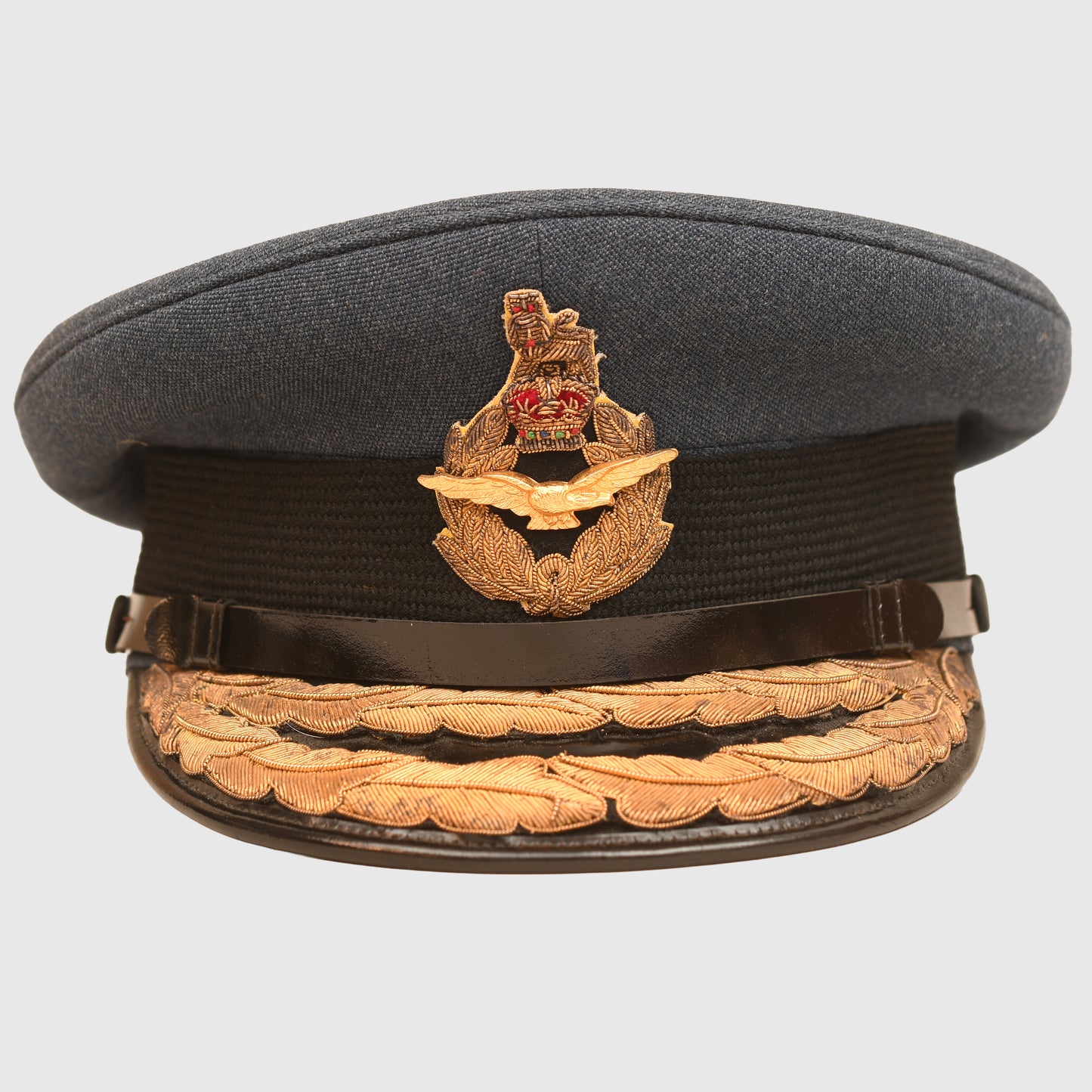 BRITISH WWII RAF AIR MARSHALL’S PAIR OF CAPS