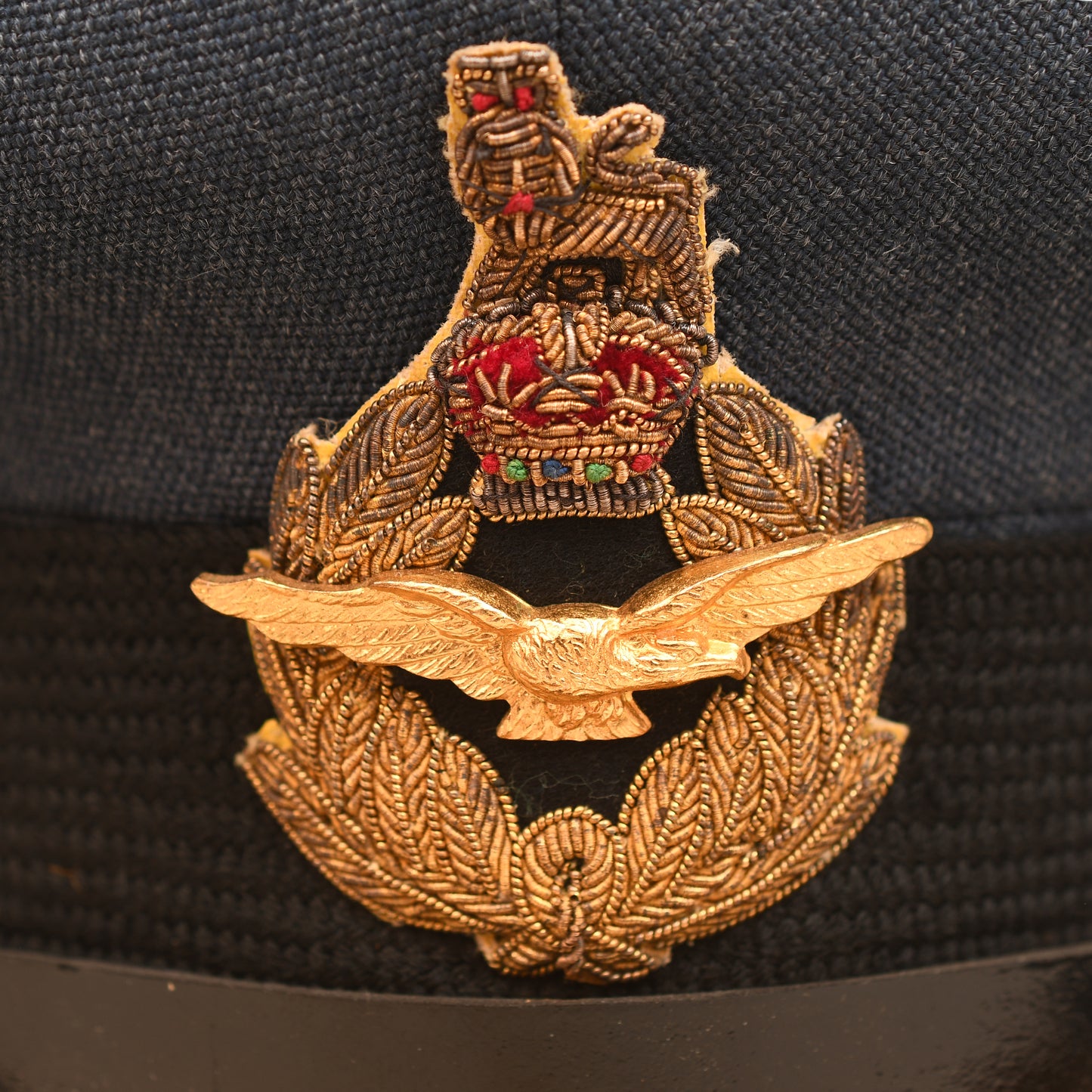 BRITISH WWII RAF AIR MARSHALL’S PAIR OF CAPS