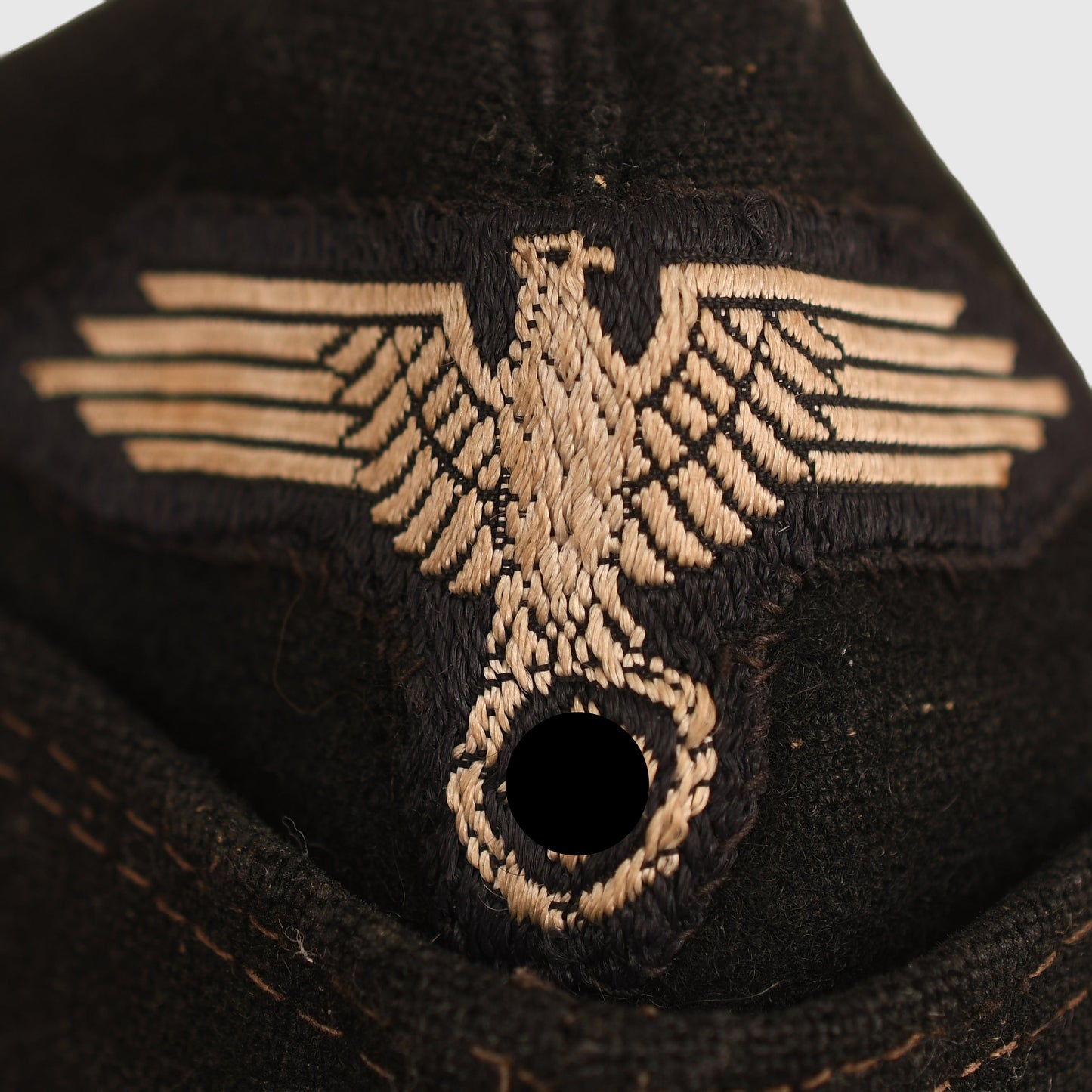 GERMAN WWII WAFFEN SS PANZER OVERSEAS CAP