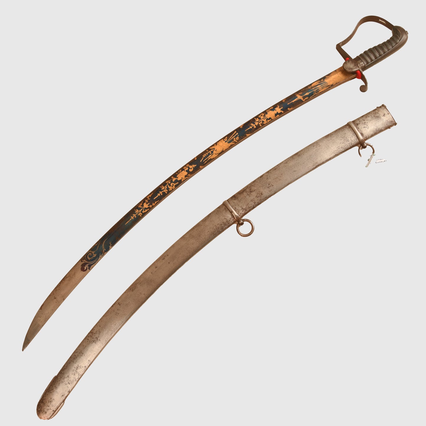 British 1796 Cavalry Officers Display Piece