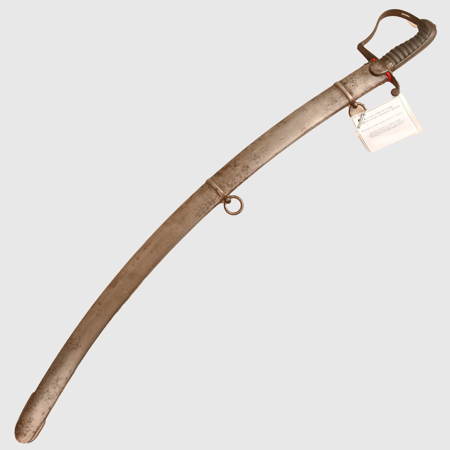 British 1796 Cavalry Officers Display Piece