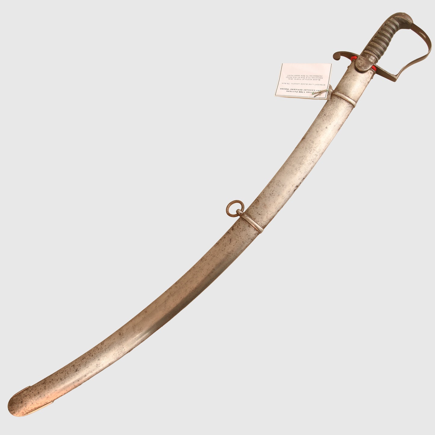 British 1796 Cavalry Officers Display Piece