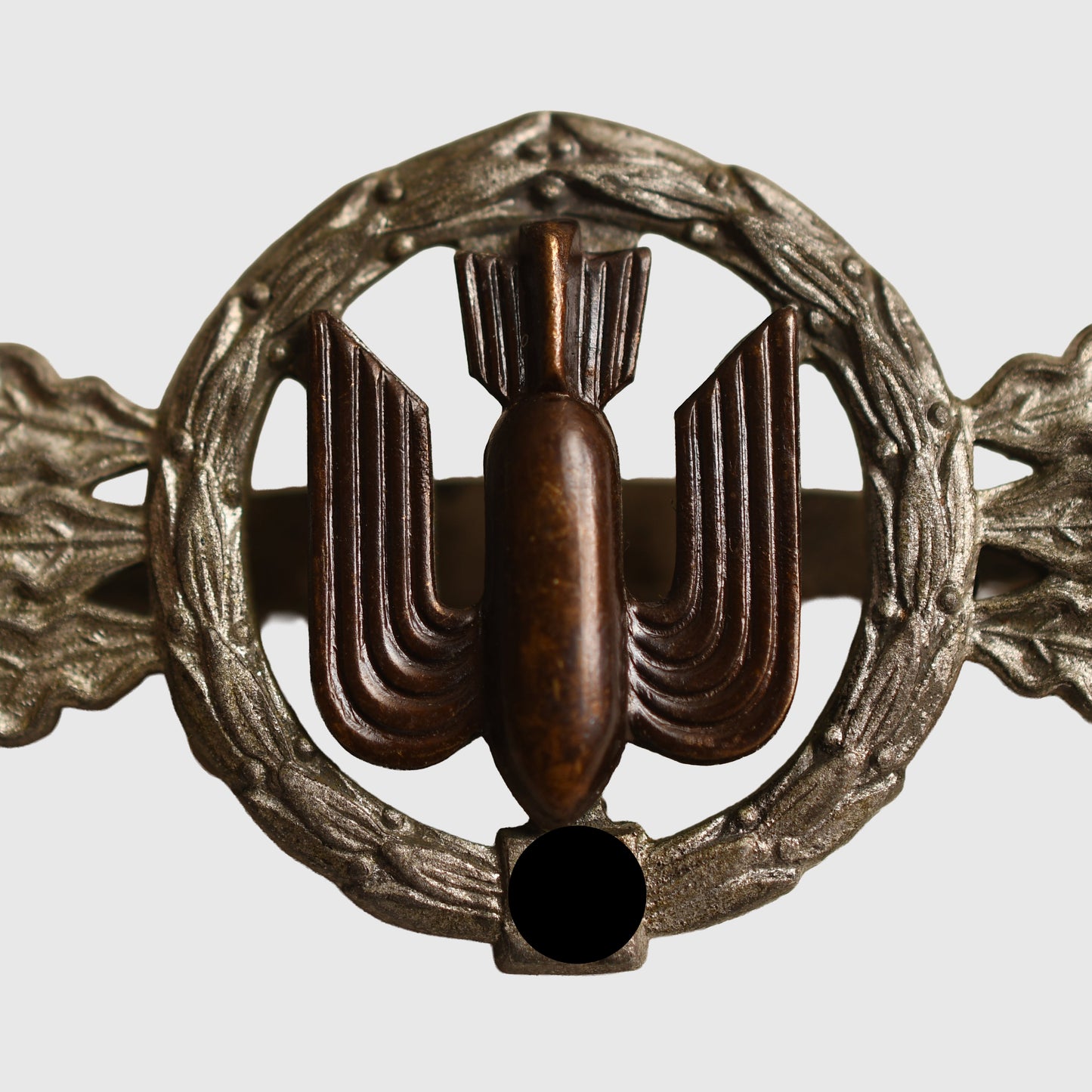 GERMAN WWII LUFTWAFFE BOMBER BAR IN SILVER